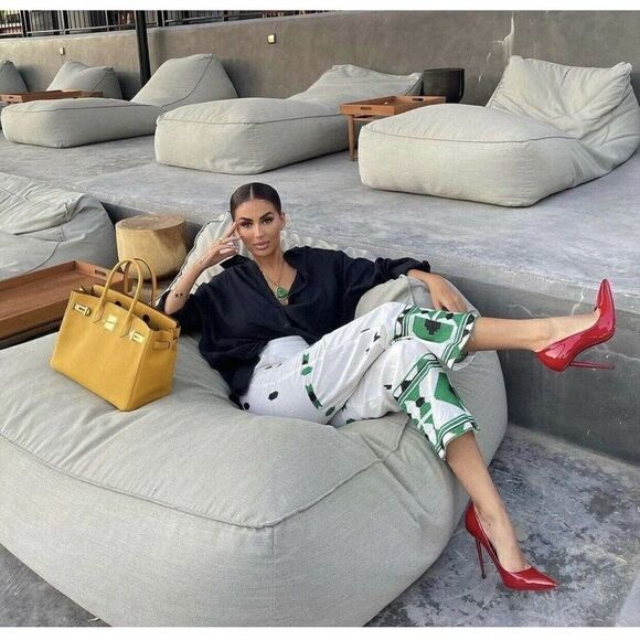 ZARA Embroidered Linen Blend Pants New - Picture 4 of 8